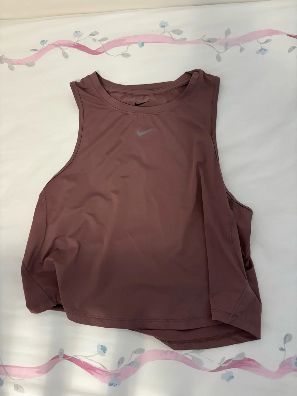 Nike Women's Brown Racerback Tank Top